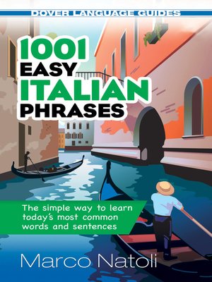 cover image of 1001 Easy Italian Phrases